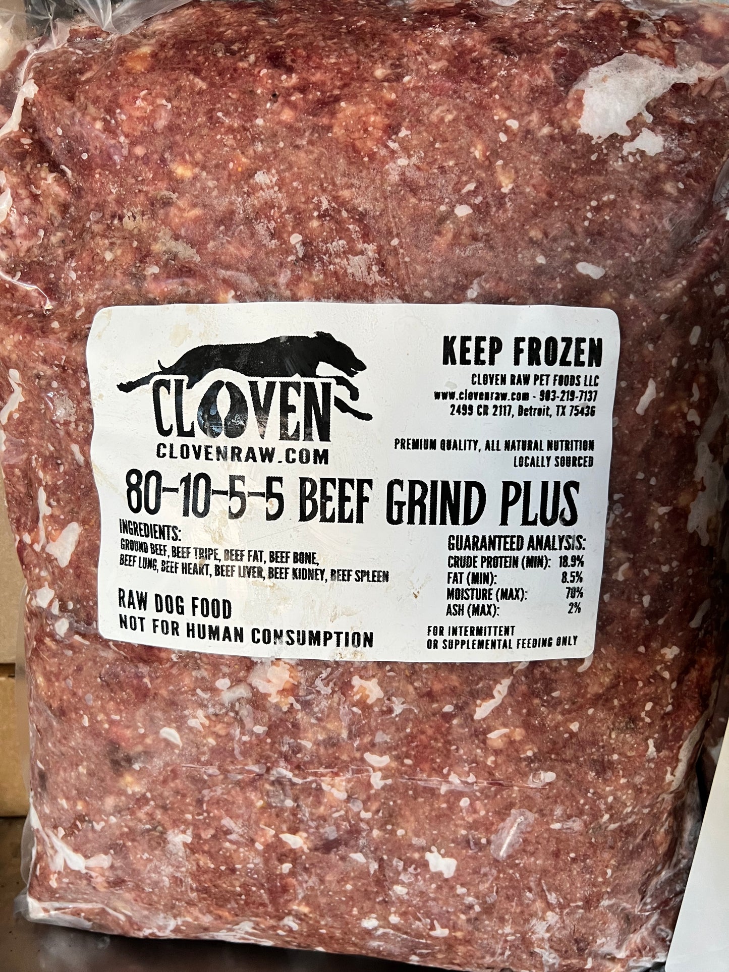 PLUS Beef Grind- 80/10/5/5