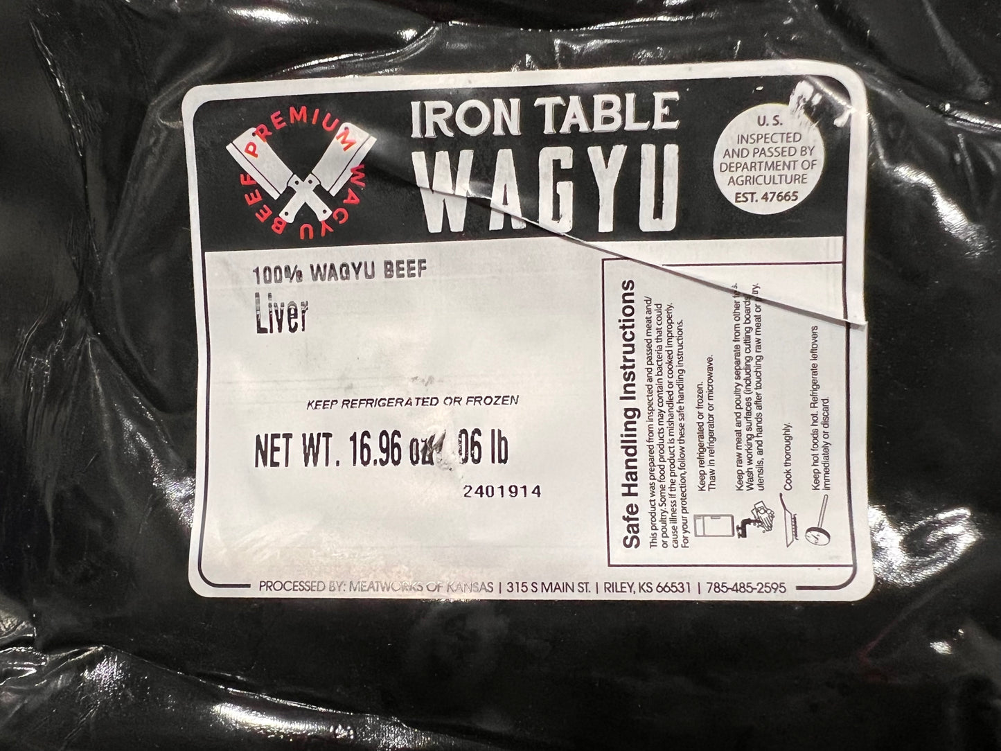 Wagyu Liver 1 lb