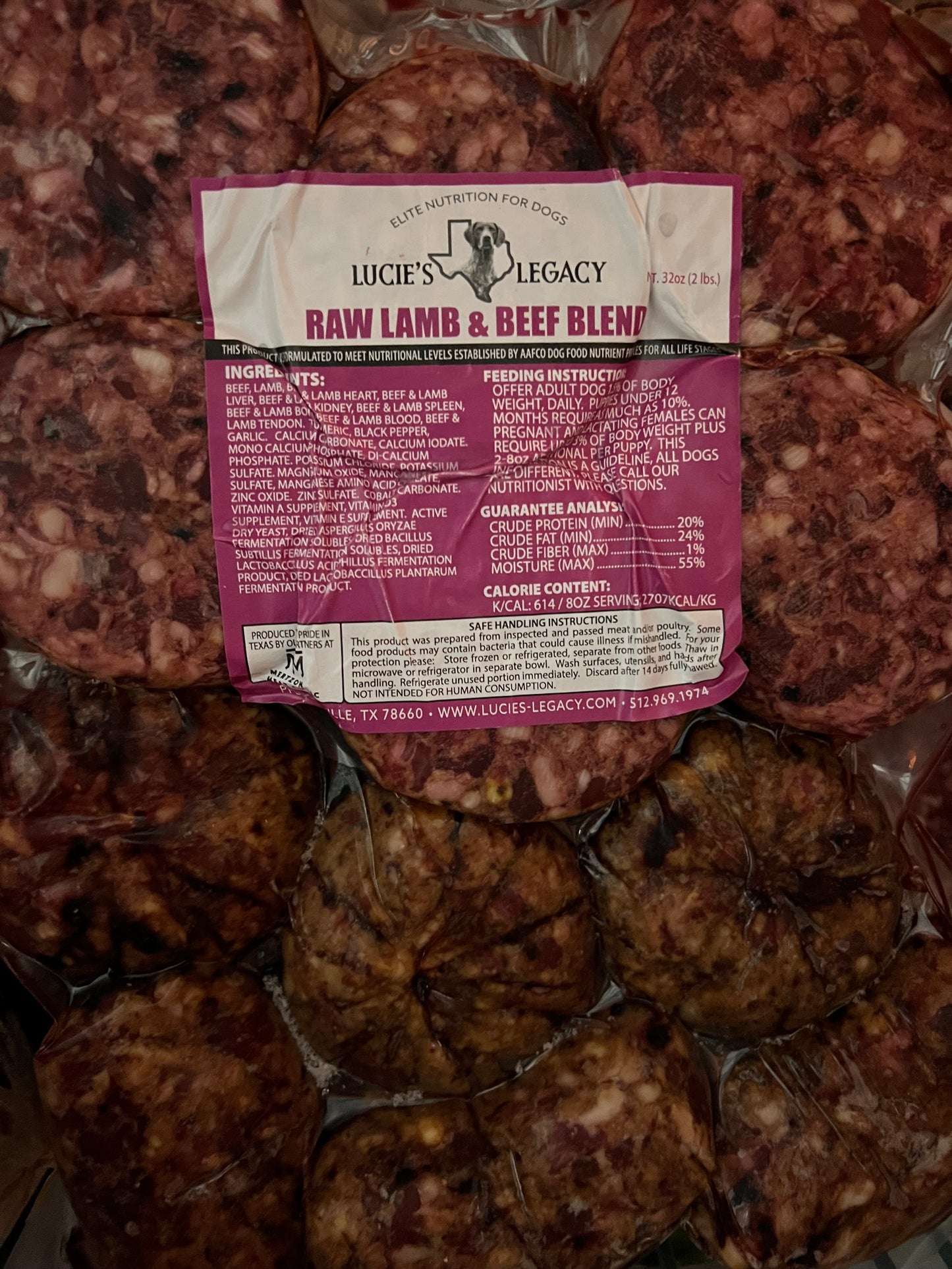 Raw Beef & Lamb Blend for Dogs