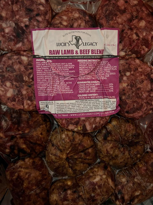 Raw Beef & Lamb Blend for Dogs