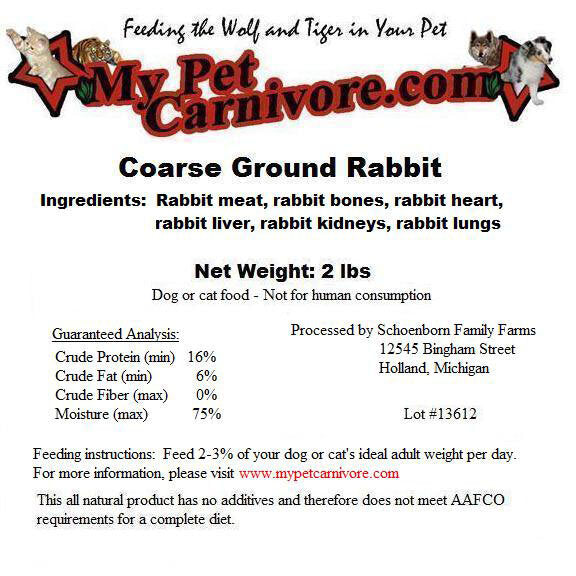 Ground Whole Rabbit