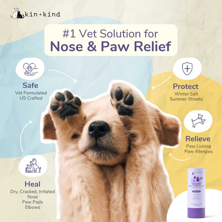 Kin + Kind Nose & Paw Natural Moisturizer Stick 1.76 oz