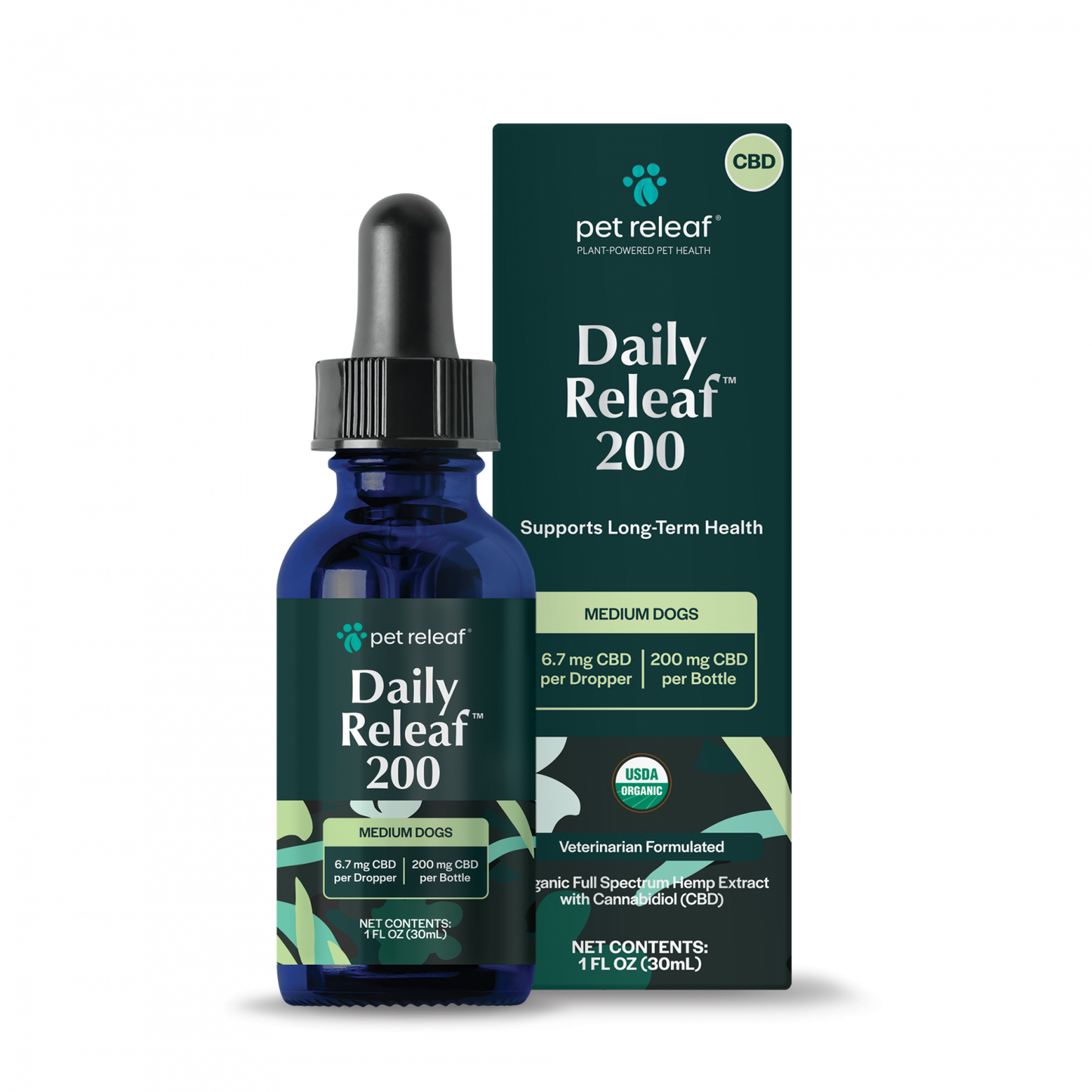 Pet Relief-Daily Relief Organic CBD Oil For Dogs