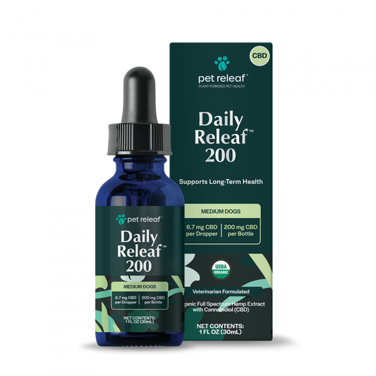 Pet Relief-Daily Relief Organic CBD Oil For Dogs