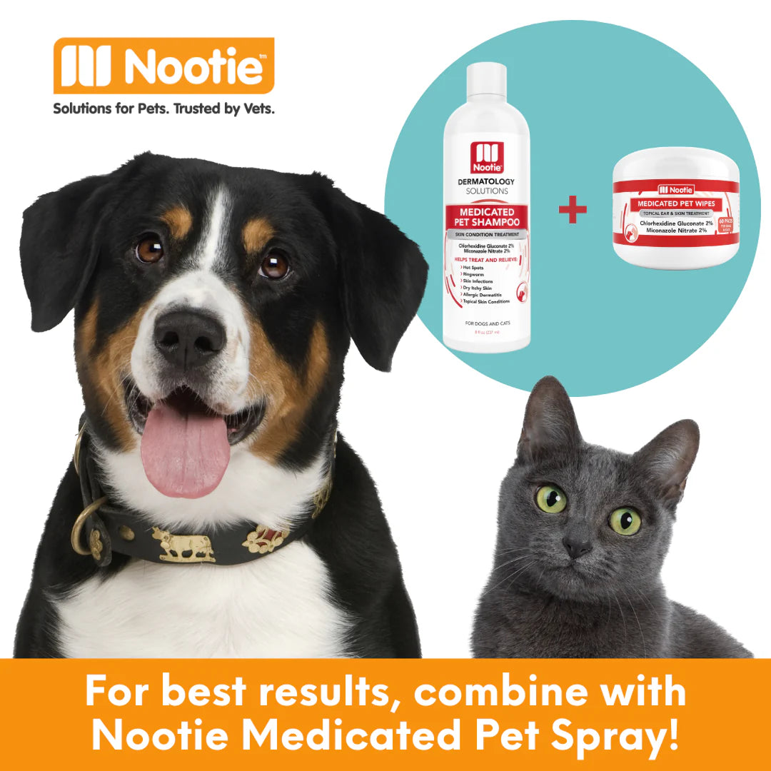 Nootie Medicated Pet Wipes 60 ct.