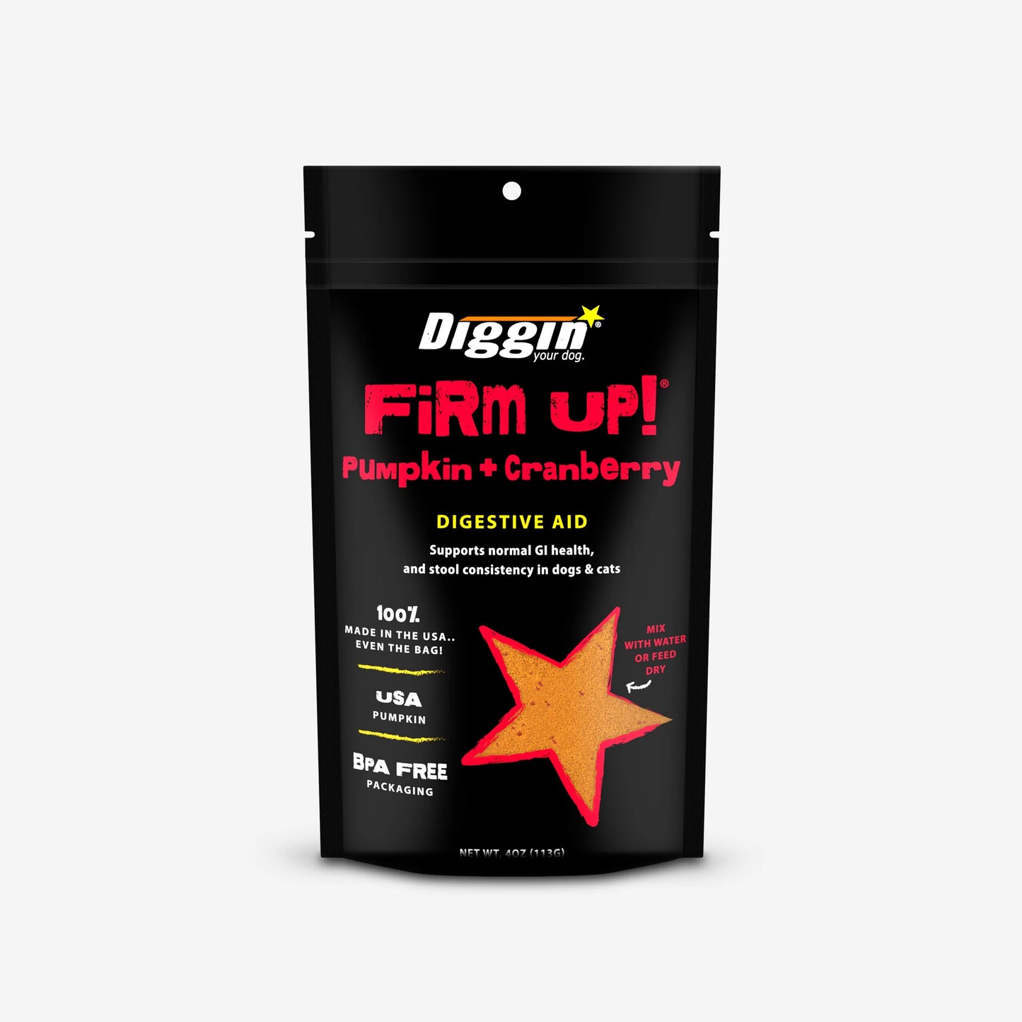 DYD Firm Up Pumpkin and Cranberry 4 oz